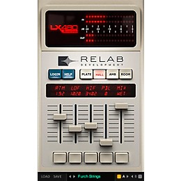 Relab Development LX480 Essentials Reverb Plug-in