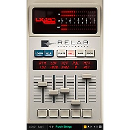 Relab Development LX480 Essentials Reverb Plug-in