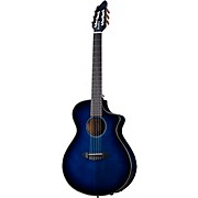 Breedlove Discovery S Concert Nylon Ce European Spruce-African Mahogany Acoustic-Electric Guitar Twilight Burst for sale