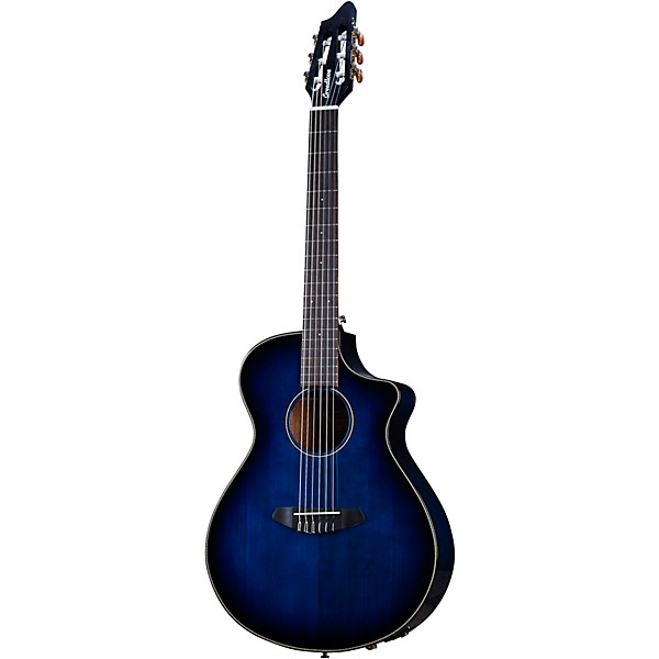 Breedlove Discovery S Concert Nylon CE European Spruce-African Mahogany Acoustic-Electric Guitar Twilight Burst