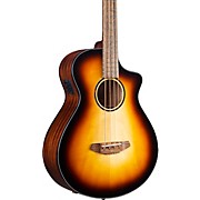 Breedlove Discovery S Concert Ce European Spruce-African Mahogany Acoustic-Electric Bass Edge Burst for sale