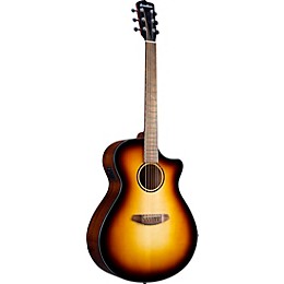 Breedlove Discovery S Concerto CE European Spruce-African Mahogany Acoustic-Electric Guitar Edge Burst