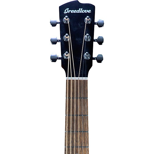 Breedlove Discovery S Concerto CE European Spruce-African Mahogany Acoustic-Electric Guitar Edge Burst
