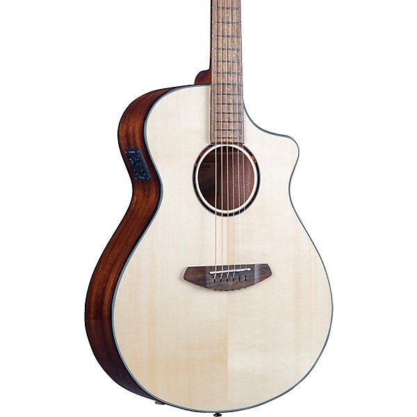 Breedlove Discovery S Concert CE European Spruce-African Mahogany Acoustic-Electric Guitar Natural