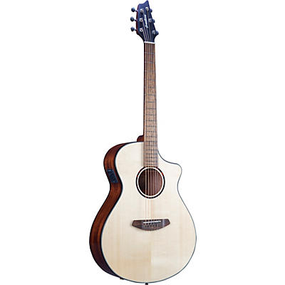 Breedlove Discovery S Concert Ce European Spruce-African Mahogany Acoustic-Electric Guitar Natural for sale