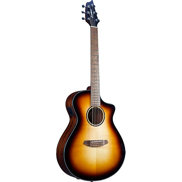 Breedlove Discovery S Concert CE European Spruce-African Mahogany Acoustic-Electric Guitar Edge Burst