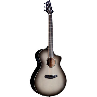 Breedlove Discovery S Concert European Spruce-African Mahogany Acoustic-Electric Guitar Ghost Burst for sale