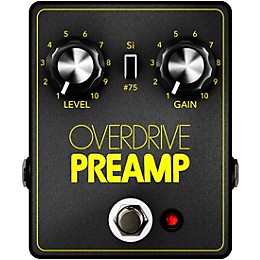 JHS Pedals Overdrive Preamp Effects Pedal Black