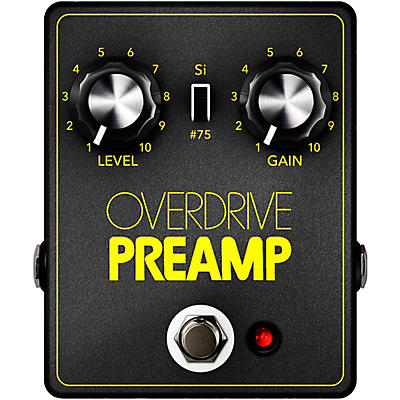 Jhs Pedals Overdrive Preamp Effects Pedal Black for sale