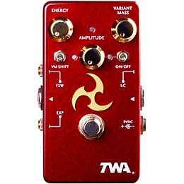 TWA Triskelion Harmonic Energizer Mk. III Effects Pedal Red