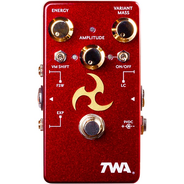 TWA Triskelion Harmonic Energizer Mk. III Effects Pedal Red