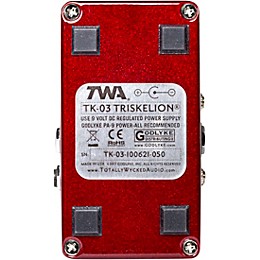 TWA Triskelion Harmonic Energizer Mk. III Effects Pedal Red