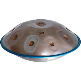 X8 Drums Vintage Series Pro Handpan D Sabye Stainless Steel w/ Bag, 9 Notes