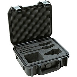 SKB 3i0907-4-SWK iSeries Injection Molded Case for Sennheiser EW Wireless Microphone Series