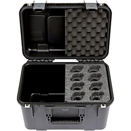 SKB 3i-1610-MC8 iSeries Case for 8 Microphones with Storage Compartment