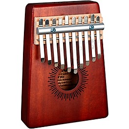 Sela 10 Key Kalimba Natural Sela 10 Key Kalimba Red