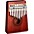 Sela 10 Key Kalimba Natural Sela 10 Key Kalimba Red