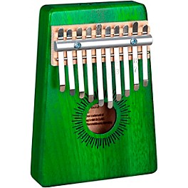 Sela 10 Key Kalimba Natural Sela 10 Key Kalimba Green