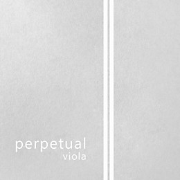Pirastro Perpetual Series Viola D String 16+ in., Medium Silver, Ball End
