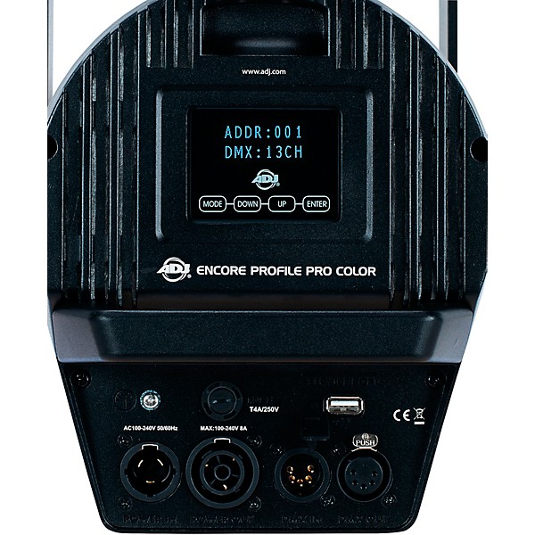 American DJ Encore Profile Pro Color 250 Watt Ellipsoidal RGBWAL LED Engine (Lens Sold Separately)