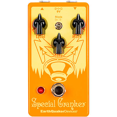 Earthquaker Devices Special Cranker Overdrive Effects Pedal Orange And Yellow for sale