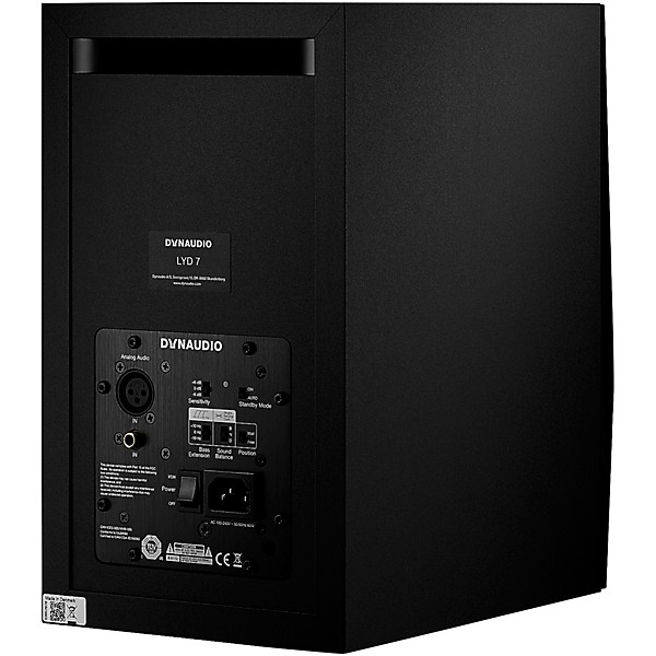 Open Box Dynaudio LYD 7 7" Powered Studio Monitor (Each) - Black Level 1