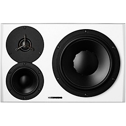 Dynaudio LYD 48 3-way Powered Studio Monitor (Each) - White Left