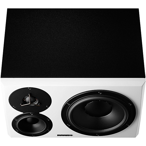 Dynaudio LYD 48 3-way Powered Studio Monitor (Each) - White Left