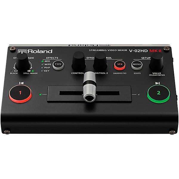 Roland Complete Broadcast Video Streaming System with PTZ Camera White