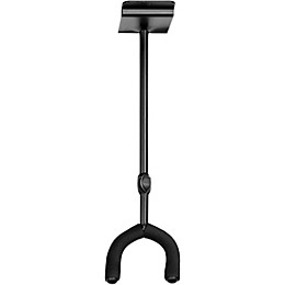 Levy's LVY-SLATSTRIPHNGR5-BLK Wall-Mounted 5-Space Slatwall Guitar Hanger in Black