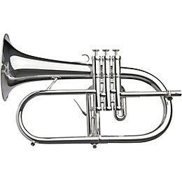 Adams Sonic Series Bb Flugelhorn Silver plated Yellow Brass Bell