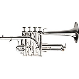 Adams P1 Selected Series Professional Bb/A Piccolo Trumpet Silver plated Gold Brass Bell