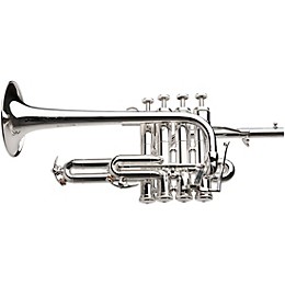 Adams P1 Selected Series Professional Bb/A Piccolo Trumpet Silver plated Gold Brass Bell