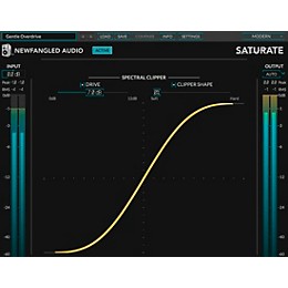 Newfangled Audio Saturate Spectral Clipper and Overdrive Plug-in