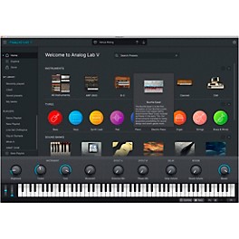 Arturia Analog Lab V Synthesizer Software Instrument