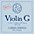 Larsen Strings Original Violin G Stri... Larsen Strings Original Violin G String 4/4 Size Silver Wound, Heavy Gauge, Ball End