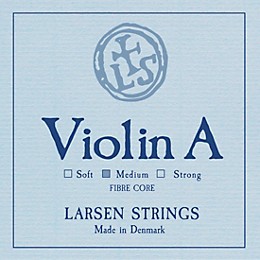 Larsen Strings Original Violin A String 4/4 Size Aluminum Wound, Medium Gauge, Ball End