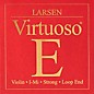 Larsen Strings Virtuoso Violin E String 4/4 Size Carbon Steel, Heavy Gauge, Loop End thumbnail