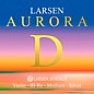 Larsen Strings Aurora Violin D String 4/4 Size Silver Wound, Medium Gauge, Ball End thumbnail
