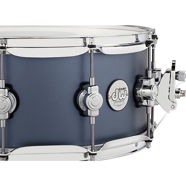 DW Design Series Snare Drum 14 x 6 in. Blue Slate