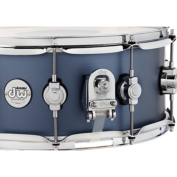 DW Design Series Snare Drum 14 x 6 in. Blue Slate
