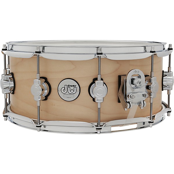 DW Design Series Snare Drum 14 x 6 in. Natural Satin