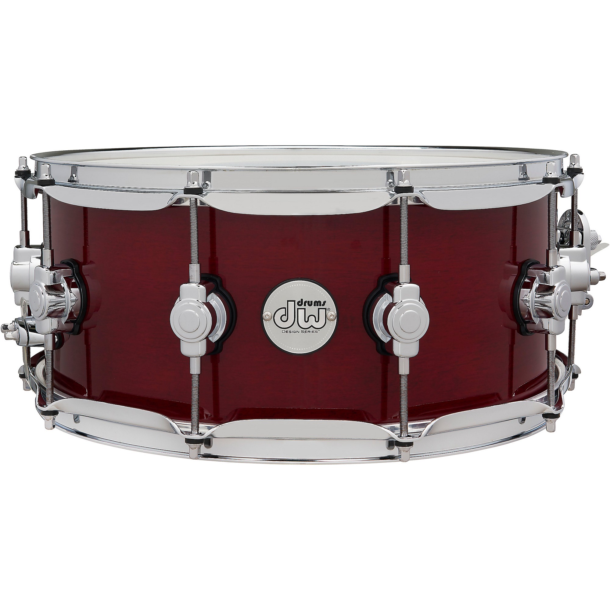 DW Design Series Snare Drum 14 x 6 in. Cherry Stain | Guitar Center