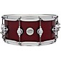 DW Design Series Snare Drum 14 x 6 in. Cherry Stain thumbnail