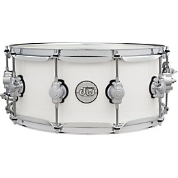 DW Design Series Snare Drum 14 x 6 in. Gloss White