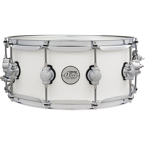 DW Design Series Snare Drum 14 x 6 in. Gloss White