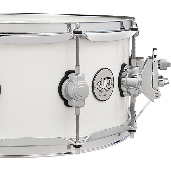 DW Design Series Snare Drum 14 x 6 in. Gloss White