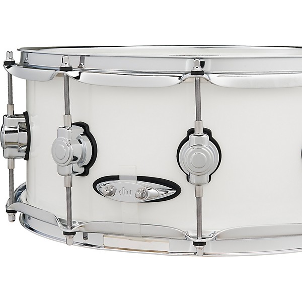 DW Design Series Snare Drum 14 x 6 in. Gloss White