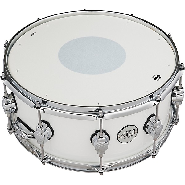 DW Design Series Snare Drum 14 x 6 in. Gloss White