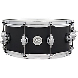 DW Design Series Snare Drum 14 x 6 in. Black Satin